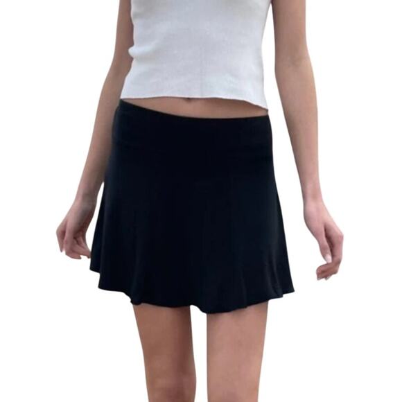 Brandy Melville Flowy Mini Skirt Size Small Navy Blue Size XS/Small - Picture 1 of 10